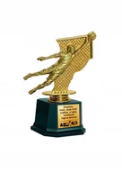 Piłka nożna - FIGURKA STATUETKA PIŁKARZ PIŁKA NOŻNA 19cm+ GRAWER - miniaturka - grafika 1