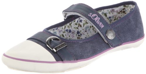 s.Oliver Casual 5-5-52226-38 dziewczęce sneakersy, niebieski - Blau Navy 805-36 EU