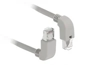 Kable miedziane - DeLOCK 85871 kabel sieciowy Szary 1 m Cat6a S/FTP (S-STP) - miniaturka - grafika 1