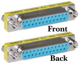 MicroConnect Mini Gender DB25 F/F MOD25F25F - Kable komputerowe i do monitorów - miniaturka - grafika 1