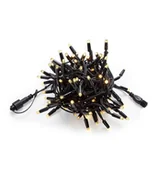 Lampy ogrodowe - Świąteczne lampki na choinkę 5m 100 LED 9,2W biała ciepła - miniaturka - grafika 1