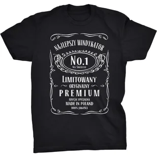 Koszulka Najlepszy Windykator Prezent Windykatora - Koszulki męskie - miniaturka - grafika 1