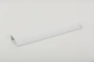 Zawiasy, okucia i inne akcesoria - Uchwyt meblowy krawędziowy Ona 128 Aluminiowy biały - miniaturka - grafika 1