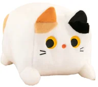 Maskotki i pluszaki - MASKOTKA KWADRATOWY KOT PLUSZOWY KOTEK ZABAWKA 20 CM - miniaturka - grafika 1