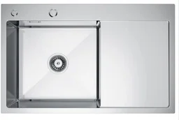 Stellman Zlewozmywak stalowy STEEL 5849L - Zlewozmywaki - miniaturka - grafika 1