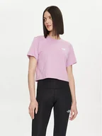 Koszulki i topy damskie - The North Face T-Shirt NF0A880N Różowy Regular Fit - miniaturka - grafika 1