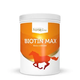 HorseLinePro Biotin Max 500g BIOTYNA DLA KONIA - Pasze dla zwierząt - miniaturka - grafika 1