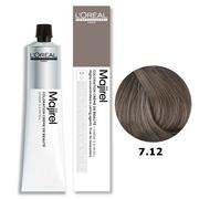 Farby do włosów i szampony koloryzujące - Loreal Majirel 7.12 HIGH RESIST 50 ml - miniaturka - grafika 1