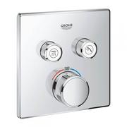 Baterie podtynkowe - Grohe bateria termostatyczna do obsługi dwóch wyjść wody Grohtherm SmartControl 29124000 29124000 - miniaturka - grafika 1