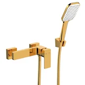 Baterie wannowe i prysznicowe - Bateria prysznicowa natryskowa złota połysk Dust KFA Armatura - miniaturka - grafika 1