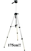 Lunety i akcesoria - Duży Statyw 3D do Lunet, Lornetek, Noktowizorów, Ap. Foto... Wysokość Max 175cm. - miniaturka - grafika 1