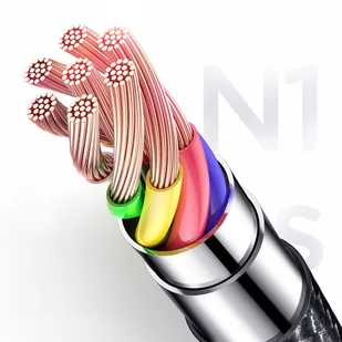 Joyroom kabel USB - micro USB 3 A 1 m czerwony (S-1030N1) - Kable USB - miniaturka - grafika 6