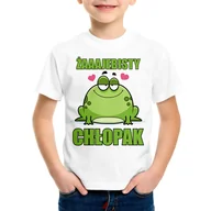 Koszulki dla chłopców - Żaaajebisty chłopak - koszulka dziecięca - miniaturka - grafika 1