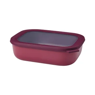 Mepal Mepal Cirqula Oblong Nordic Berry 2 L Bordowa Miska Kuchenna Plastikowa Z Pokrywką - Miski i półmiski - miniaturka - grafika 2