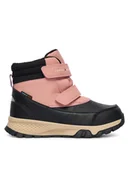 Buty dla dziewczynek - Tommy Hilfiger Śniegowce Velcro Bootie T1A5-34048-1592 S Czarny - miniaturka - grafika 1