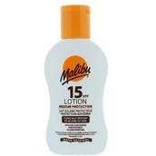 Balsamy i kremy do opalania - MALIBU Lotion SPF15 preparat do opalania ciała 100 ml unisex - miniaturka - grafika 1