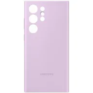 Etui i futerały do telefonów - Samsung Silicone Case do Galaxy S23 Ultra lawendowy - miniaturka - grafika 1