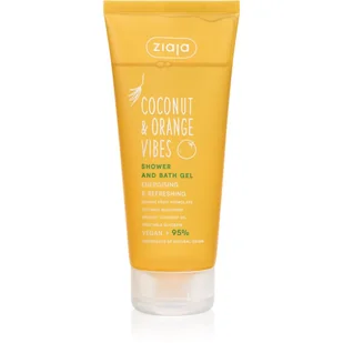 Ziaja Coconut & Orange Vibes żel do kąpieli i pod prysznic 200 ml - Kosmetyki do kąpieli - miniaturka - grafika 1