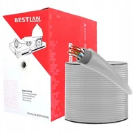 Kable komputerowe i do monitorów - Kabel skrętka UTP kat. 5e DRUT 305m SZARY - miniaturka - grafika 1