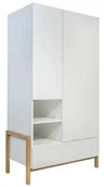 Szafy i szafki dla dzieci - Biała skandynawska szafa dziecięca G9-S85 - miniaturka - grafika 1