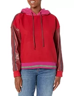 Swetry damskie - Desigual Sweter damski, czerwony, S - miniaturka - grafika 1