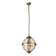 Lampy sufitowe - Coronet lampa wisząca 3xE14 antyczny mosiądz 44213-3AB - miniaturka - grafika 1