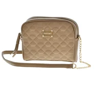 Torebki damskie - Monnari torebka damska listonoszka jasny brąz - miniaturka - grafika 1