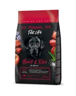 Sucha karma dla psów - FITMIN Dog For Life Adult Beef Rice 2,5 kg dla psów wszystkich ras - - miniaturka - grafika 1