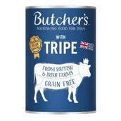 Mokra karma dla psów - Butcher's Butcher’s Original Tripe pasztet ze żwaczem 24 x 400 g Żwacze wołowe - miniaturka - grafika 1