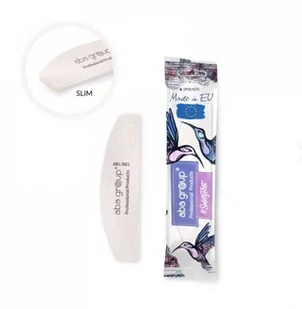 Aba group Pilnik PEDICURE mini półksiężyc łódka slim gradacja 100/180 Bezpieczny Pakiet - Akcesoria do paznokci - miniaturka - grafika 1