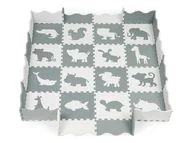 Maty piankowe - Mata piankowa z płotkiem puzzle suchy basen 36 el - miniaturka - grafika 1