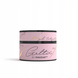 Makear, Żel budujący  Geltix GT02 Secret Pink, 50 ml - Utwardzacze do paznokci - miniaturka - grafika 1