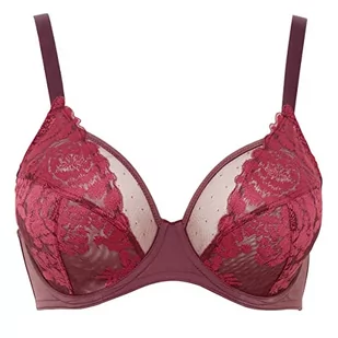 Maison Lejaby Fleur Ikat Biustonosz, Bordowy, 90G Kobiety, Bordowy, 75G - Biustonosze - miniaturka - grafika 1