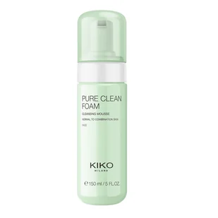 KIKO Milano Pure Clean Foam oczyszczająca pianka do mycia twarzy 150ml - Pianki do mycia twarzy - miniaturka - grafika 1