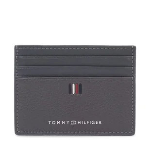 Etui na karty kredytowe Tommy Hilfiger Th Central Cc Holder AM0AM11858 Szary - Etui na dokumenty i karty - miniaturka - grafika 1