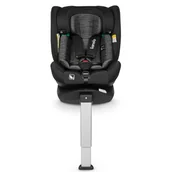 Foteliki samochodowe - Lionelo, Fotelik samochodowy Lo-braam i-size 40-150 cm, black carbon, czarny - miniaturka - grafika 1