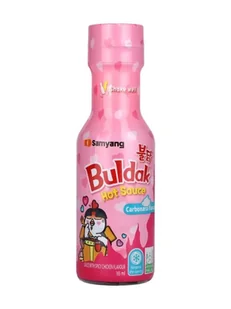 Buldak sos carbonara różowy ostry koreański hot sauce halal Samyang 165ml - Sosy w słoikach - miniaturka - grafika 1