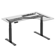 Biurka - Stelaż biurka do gabinetu 125 cm Spacetronik z regulacją wysokości - miniaturka - grafika 1