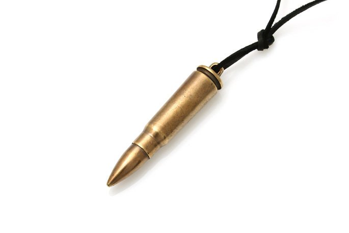 Naszyjnik Wisiorek Nabój Kałasznikow