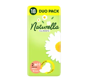 PROCTER & GAMBLE Podpaski higieniczne Naturella Classic Normal Camomile (18 sztuk) - Podpaski - miniaturka - grafika 1