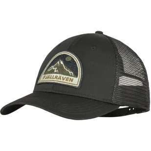Czapka z daszkiem Fjallraven Badge Langtradarkeps black - L/XL - Czapki męskie - miniaturka - grafika 1
