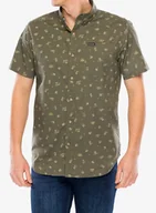 Odzież trekkingowa damska - Koszula turystyczna Columbia Rapid Rivers Printed Short Sleeve Shirt - stone green deserted - miniaturka - grafika 1