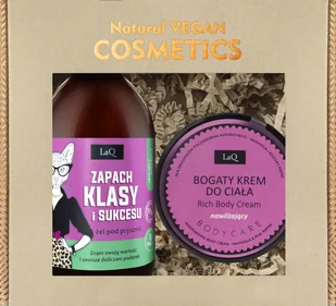 Laq Zestaw Magnolia: Żel 500 ml + Krem do ciała 200 ml - Zestawy kosmetyków damskich - miniaturka - grafika 1