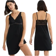 Bielizna nocna - Koszulka Triumph Timeless Sensuality NDK01 czarna - Roz. 44 - miniaturka - grafika 1