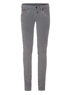 Spodnie damskie - Herrlicher Spodnie "Touch" w kolorze szarym - miniaturka - grafika 1