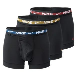 Męskie Bokserki NIKE TRUNK 3PK 0000KE1152859 – Czarny - Majtki męskie - miniaturka - grafika 1