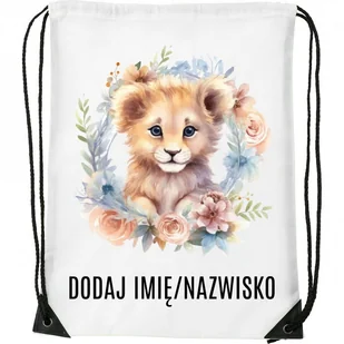 Worek na buty z imieniem do przedszkola szkoły WOREKF - Worki na buty - miniaturka - grafika 1