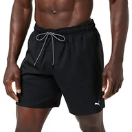 Spodenki damskie - PUMA Męskie szorty kąpielowe średniej długości, czarny, S - miniaturka - grafika 1