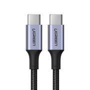 Kable USB - UGREEN kabel przewód USB Typ C - USB Typ C 5 A 100 W Power Delivery Quick Charge 3.0 FCP 480 Mbps 1 m szary (70427 US316) - 1 70427 US316 - miniaturka - grafika 1