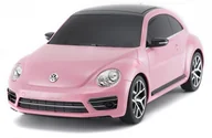 Zabawki zdalnie sterowane - Rastar Volkswagen Beetle 1:14 RTR (zasilanie na baterie AA) - Różowy RAS/78000-PNK - miniaturka - grafika 1